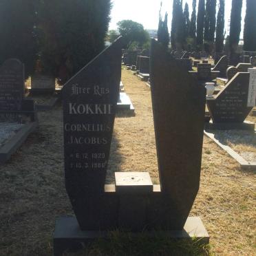 TONDER Cornelius Jacobus, van 1929-1986