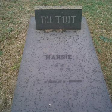 TOIT Hansie, du -197?