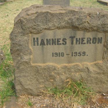 THERON Hannes 1910-1959