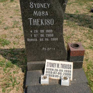 THEKISO Sydney Mosa 1999-2000