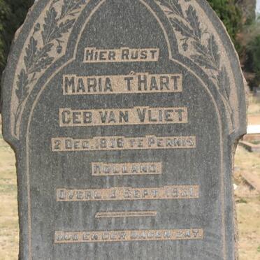 THART Maria nee VAN VLIET 1836-1931