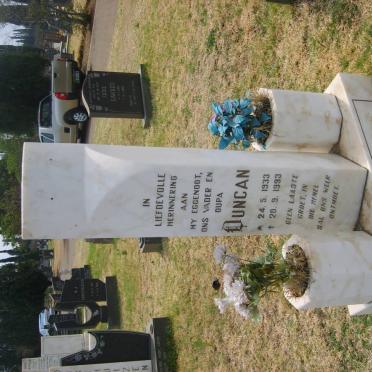 UNGERER Duncan 1933-1993