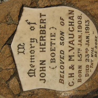 VAUGHAN John Herbert 1908-1913