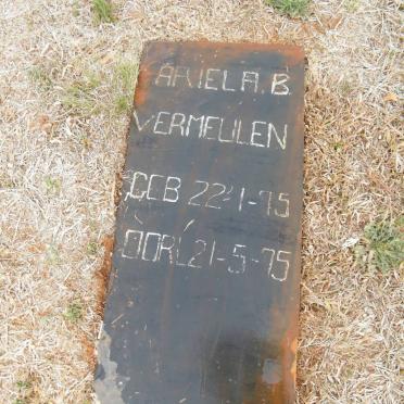 VERMEULEN Ariela B. 1975-1975