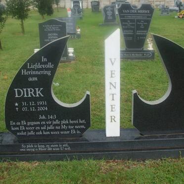 VENTER Dirk 1931-2004
