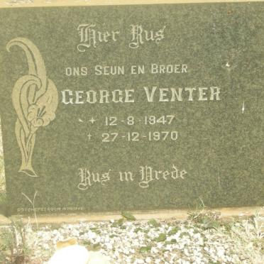 VENTER George 1947-1970