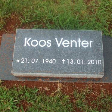 VENTER Koos 1940-2010