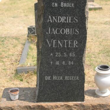 VENTER Andries Jacobus 1965-1984