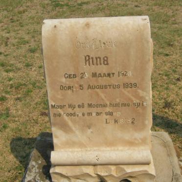 VILJOEN Rina 1920-1939