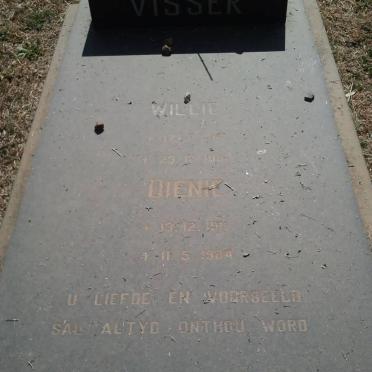 VISSER Willie 191?-1982 &amp; Dienie 1910-1984