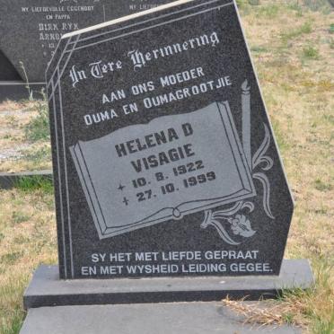 VISAGIE Helena D. 1922-1999