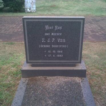 VOS E.J.P. nee SCHEEPERS 1918-1983