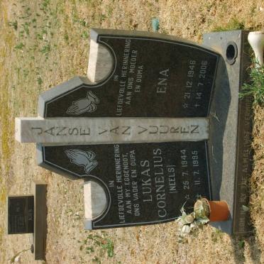 VUUREN Lukas Cornelius, Janse van 1944-1995 &amp; Ena 1946-2006