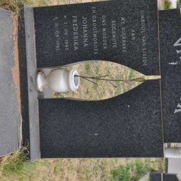 WYK Johanna Fredreika, van 1945-1982