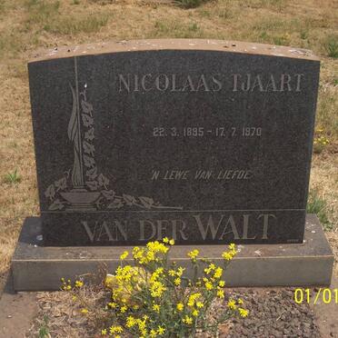 WALT Nicolaas Tjaart, van der 1895-1970