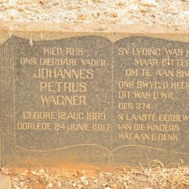 WAGNER Johannes Petrus 1889-1957