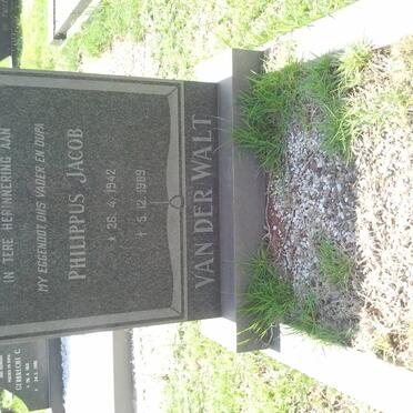 WALT Philippus Jacob, van der 1942-1989