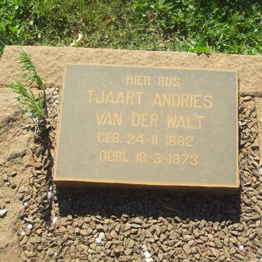 WALT Tjaart Andries, van der 1882-1973