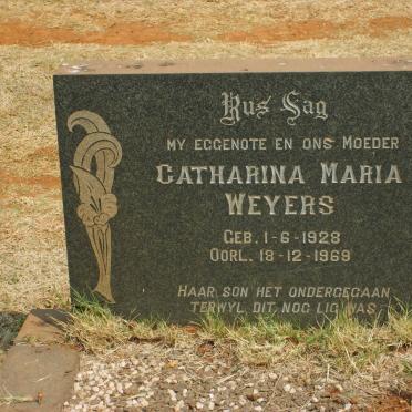 WEYERS Catharina Maria 1928-1969