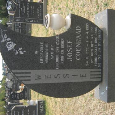 WESTHUIZEN Josef Coenraad, van der 1959-1993