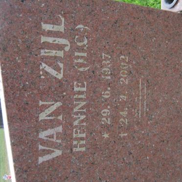 ZIJL H.C., van 1937-2002