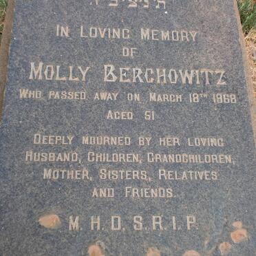 BERCHOWITZ Molly -1968