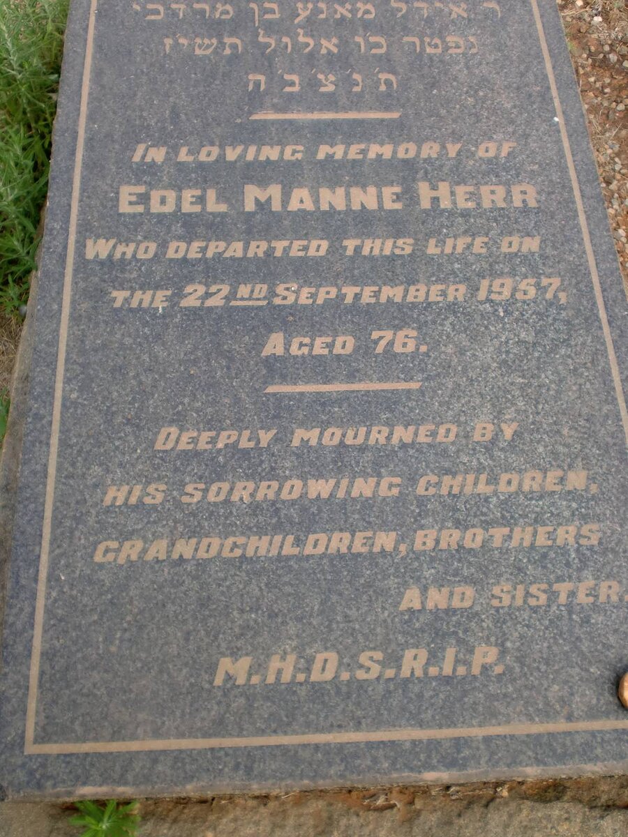 HERR Edel Manne -1957