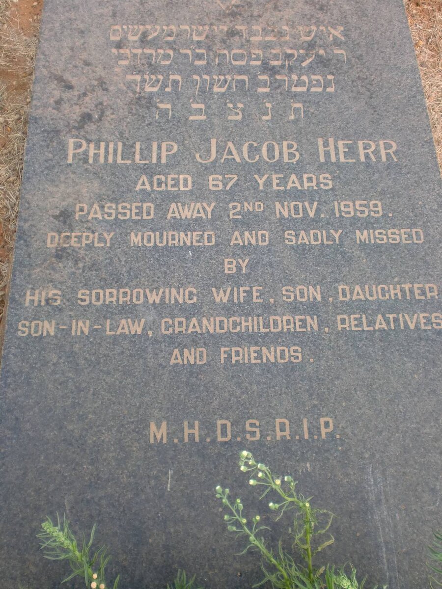 HERR Philip Jacob -1959