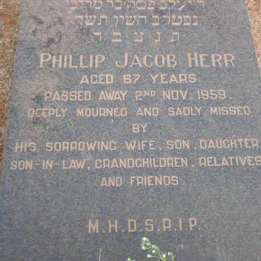 HERR Philip Jacob -1959