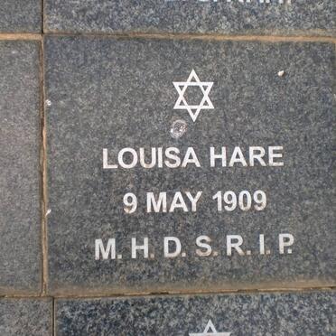 HARE Louisa -1909