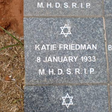 FRIEDMAN Karie -1933