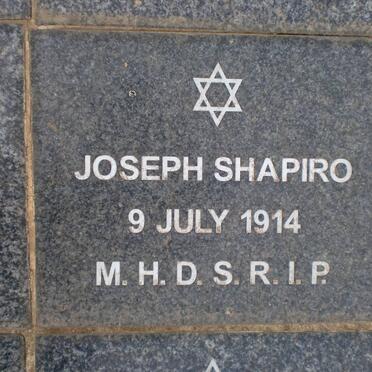 SHAPIRO Joseph -1914