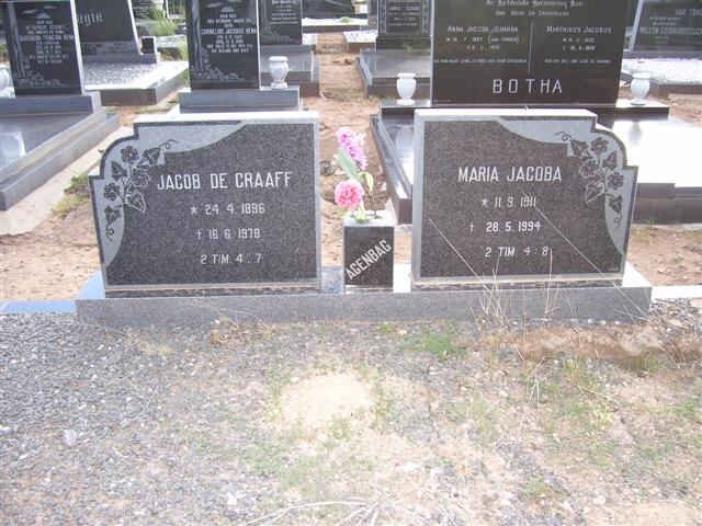 AGENBAG Jacob de Graaff 1896-1978 &amp; Maria Jacoba 1911-1994