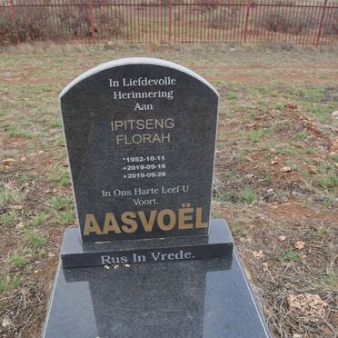 AASVOEL Ipitseng Florah 1952-2019
