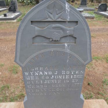 BOTES Wynand J. 1868-1957