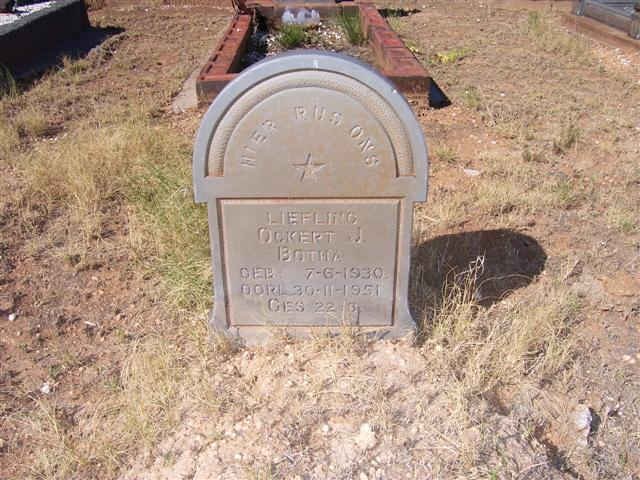 BOTHA Ockert J. 1930-1951