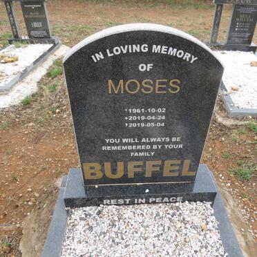 BUFFEL Moses 1961-2019