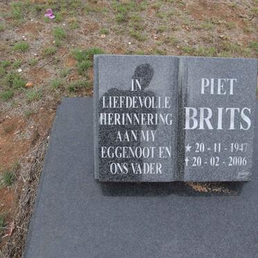 BRITS Piet 1947-2006