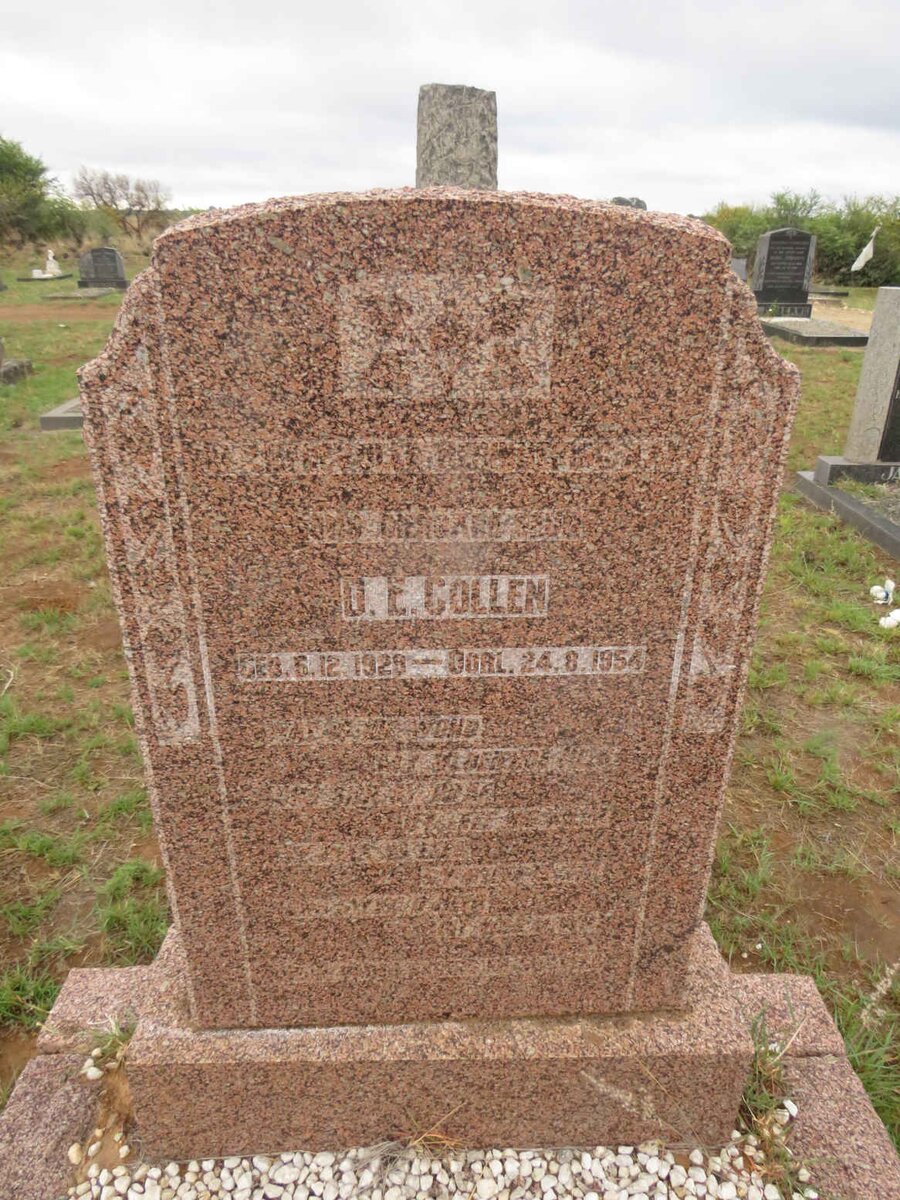 COLLEN D.E. 1929-1954