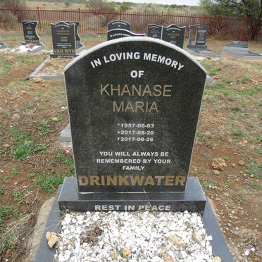 DRINKWATER Khanase Maria 1957-2017