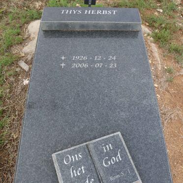 HERBST Thys 1926-2006