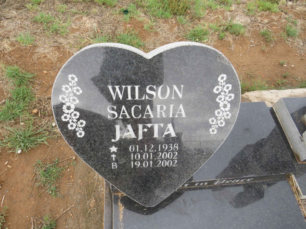 JAFTA Wilson Sacaria 1938-2002