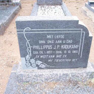 KROUKAMP Phillippus J.P. 1897-1965