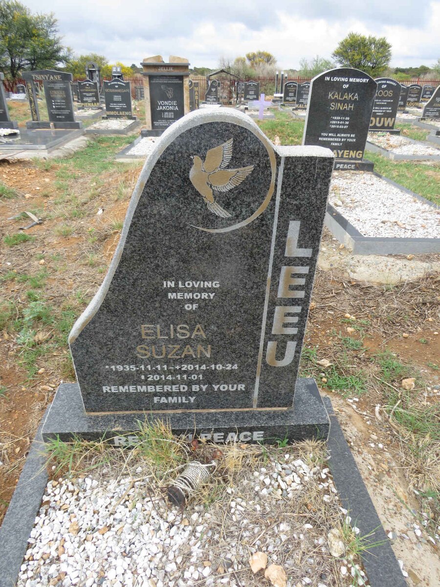 LEEUW Elisa Suzan 1935-2014