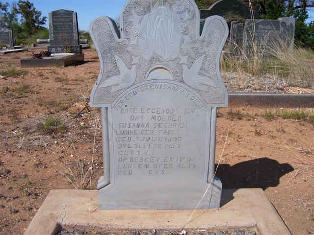 LUDIKE Susanna Sechryja nee FABER 1890-1937 _1