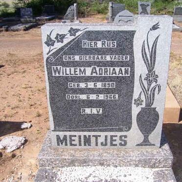 MEINTJES Willem Adriaan 1890-1966