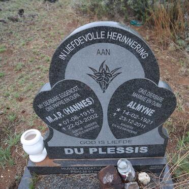 PLESSIS M.J.P., du 1915-2002 & Almyne 1921-2011