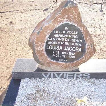 VIVIERS Louisa Jacoba 1912-1998