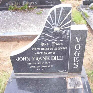 VOGES John Frank 1917-1971