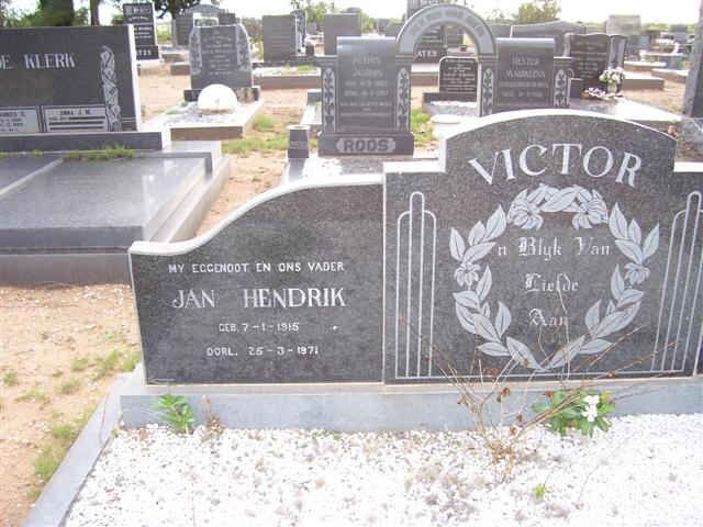 VICTOR Jan Hendrik 1915-1971